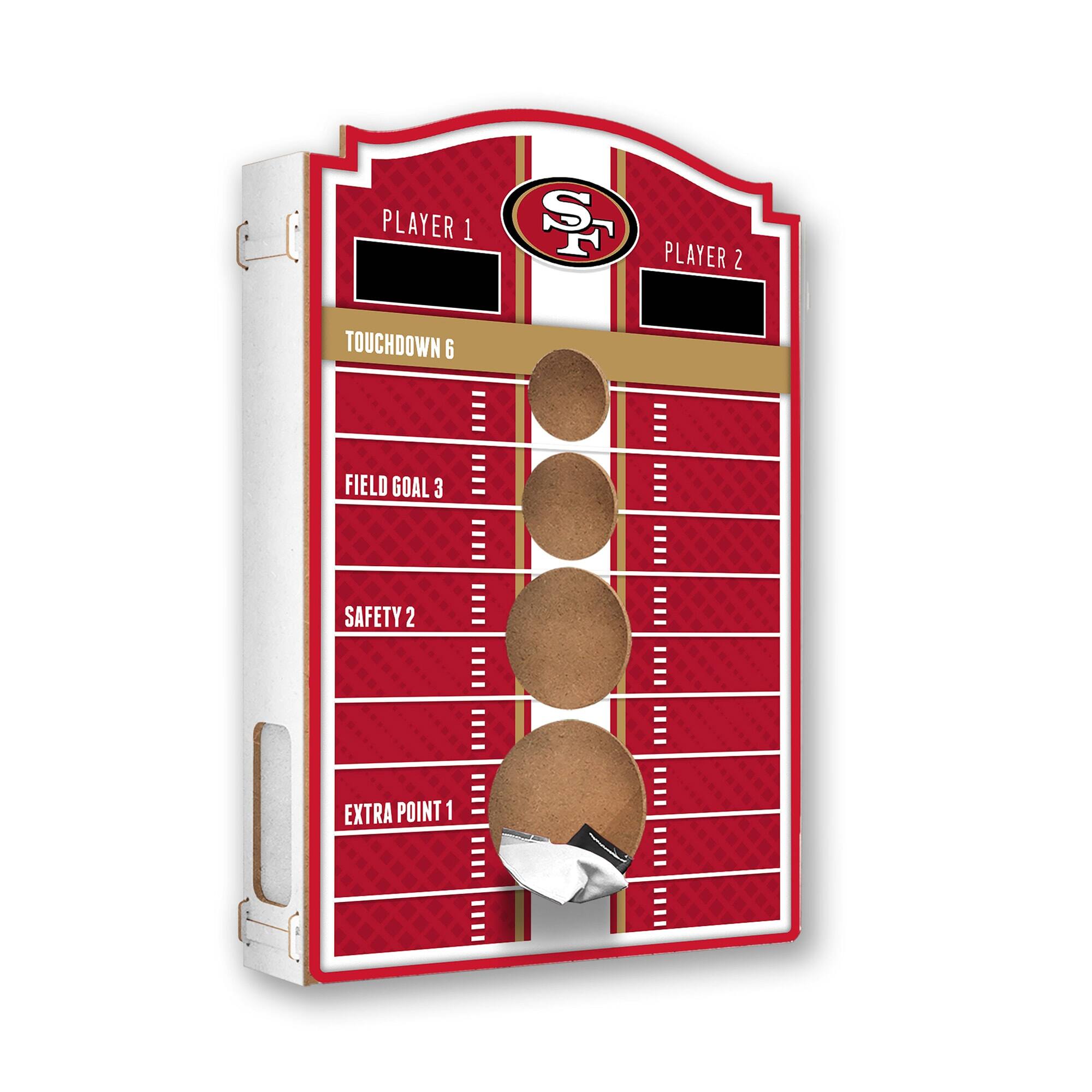 San Francisco 49ers Hanging Bean Bag Toss Game