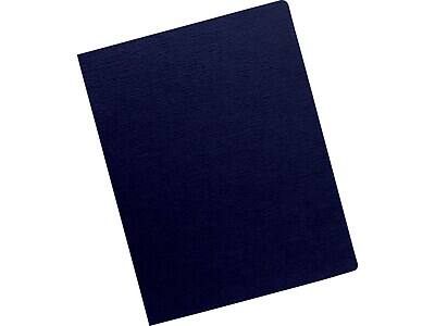 Alt View 2. Fellowes - Futura Presentation Covers Oversize Presentation Covers, 8.75"W x 11.25"H, 25 Pack - Navy.