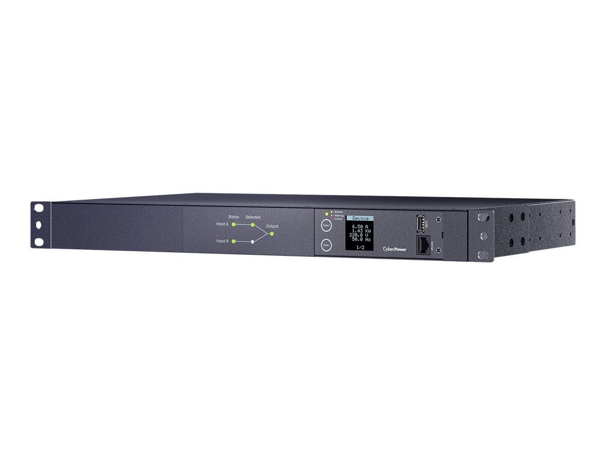 CyberPower Metered ATS PDU PDU24006 10 Outlets PDU Black - Best Buy