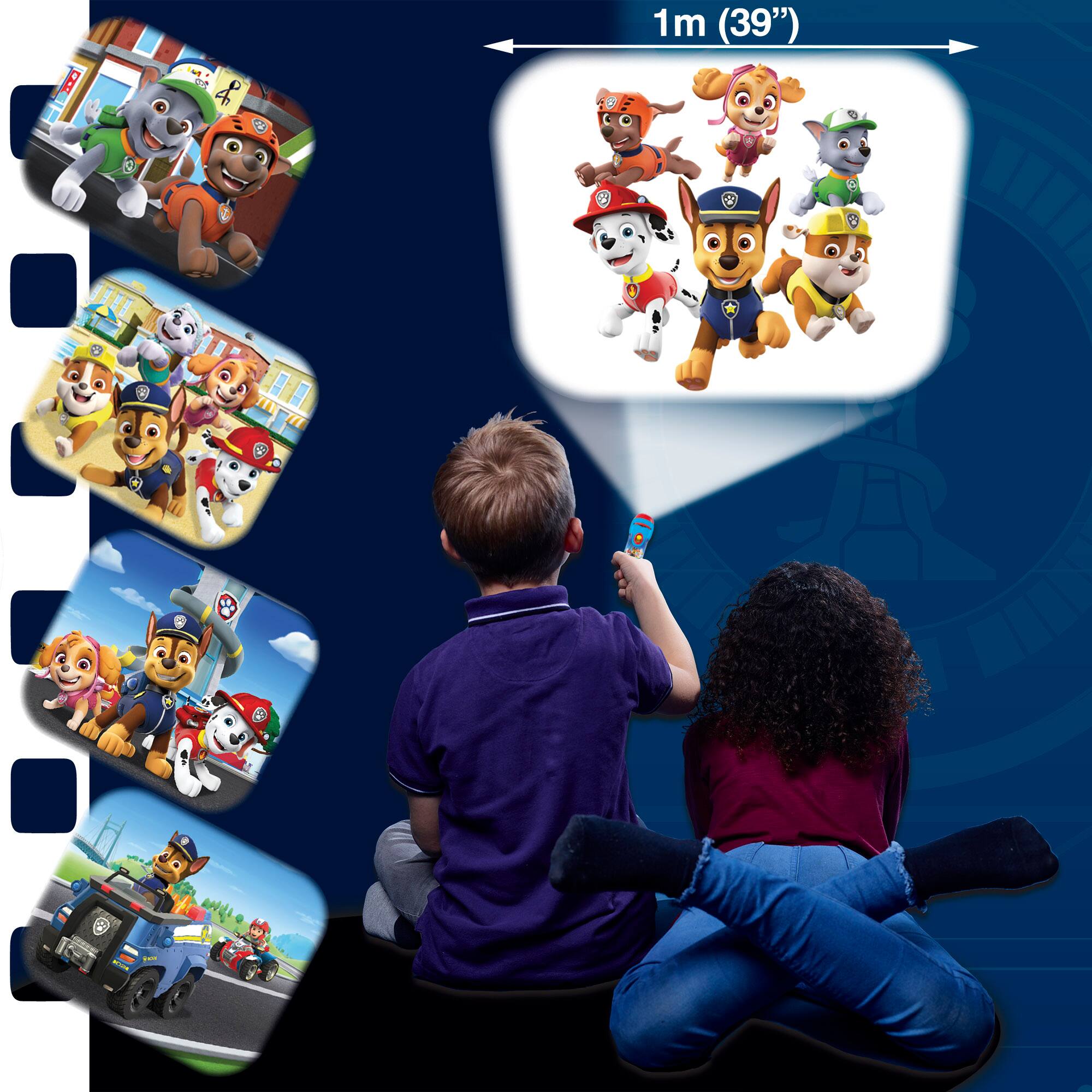 Alt View 1. Brainstorm Limited - Brainstorm Toys - PAW Patrol - Torch & Projector, 24 Images, Plastic, Kids Ages 3+.