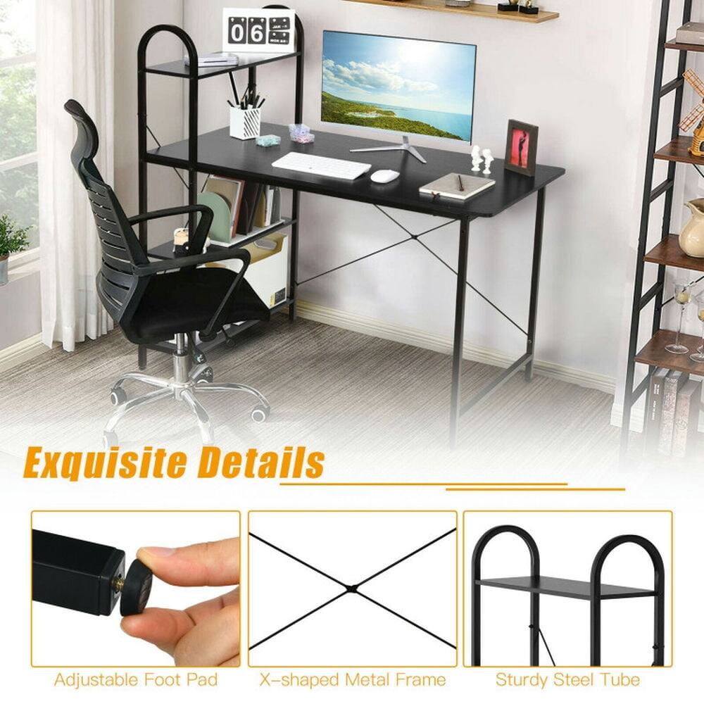 Exquisite Details

- Adjustable Foot Pad
- X-shaped Metal Frame
- Sturdy Steel Tube