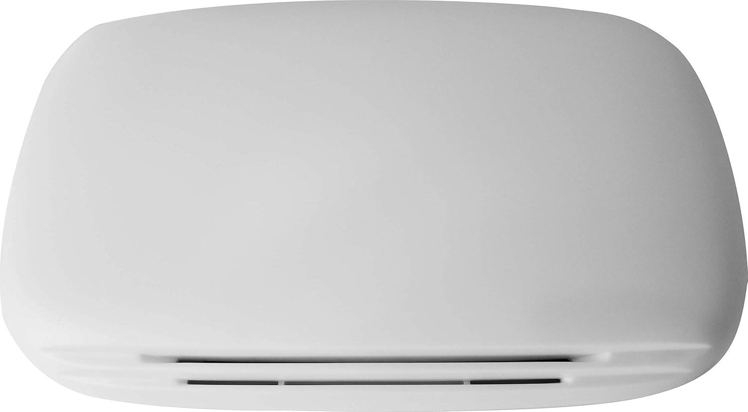 Angle. Schertz - CHM2 Door Chime – White, classic wired doorbell chime. - White.