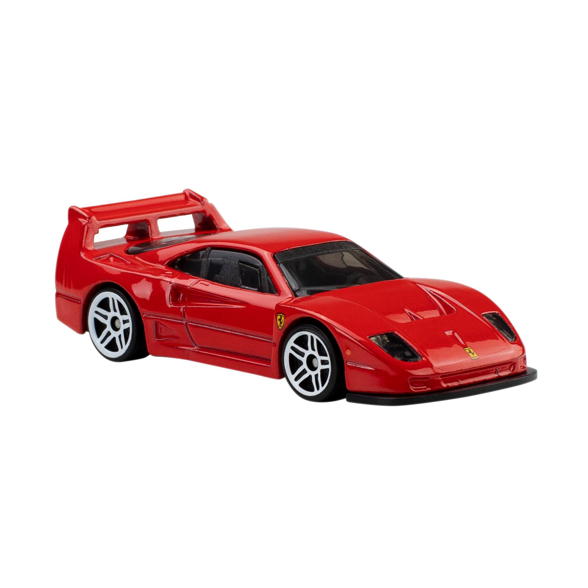 Alt View 2. Hot Wheels - 1:64 Scale Ferrari Collectible Car-5pk.