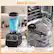 Easy to Clean
Self-Cleaning
Adjust the knob to "High Speed"
Diswasher Safe
The blender base is not machine washable