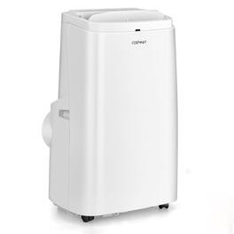 Resenkos - Air Conditioner, Cooler,9000BTU 3-in-1 Portable Air Conditioner with Remote - White