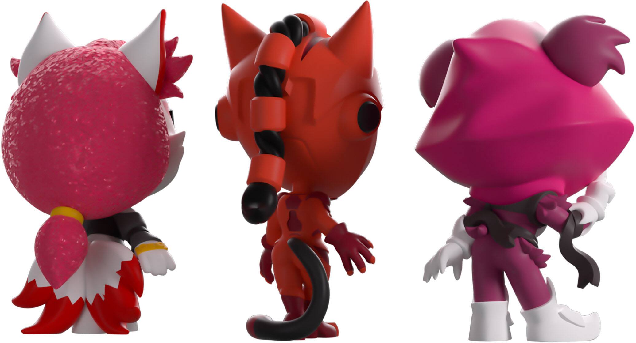 Alt View 3. Youtooz - Fortnite Minitooz 3-Pack: Raven Team Leader, Lynx, Kimiko Five-Tails (2.2" - 2.6" Figures).