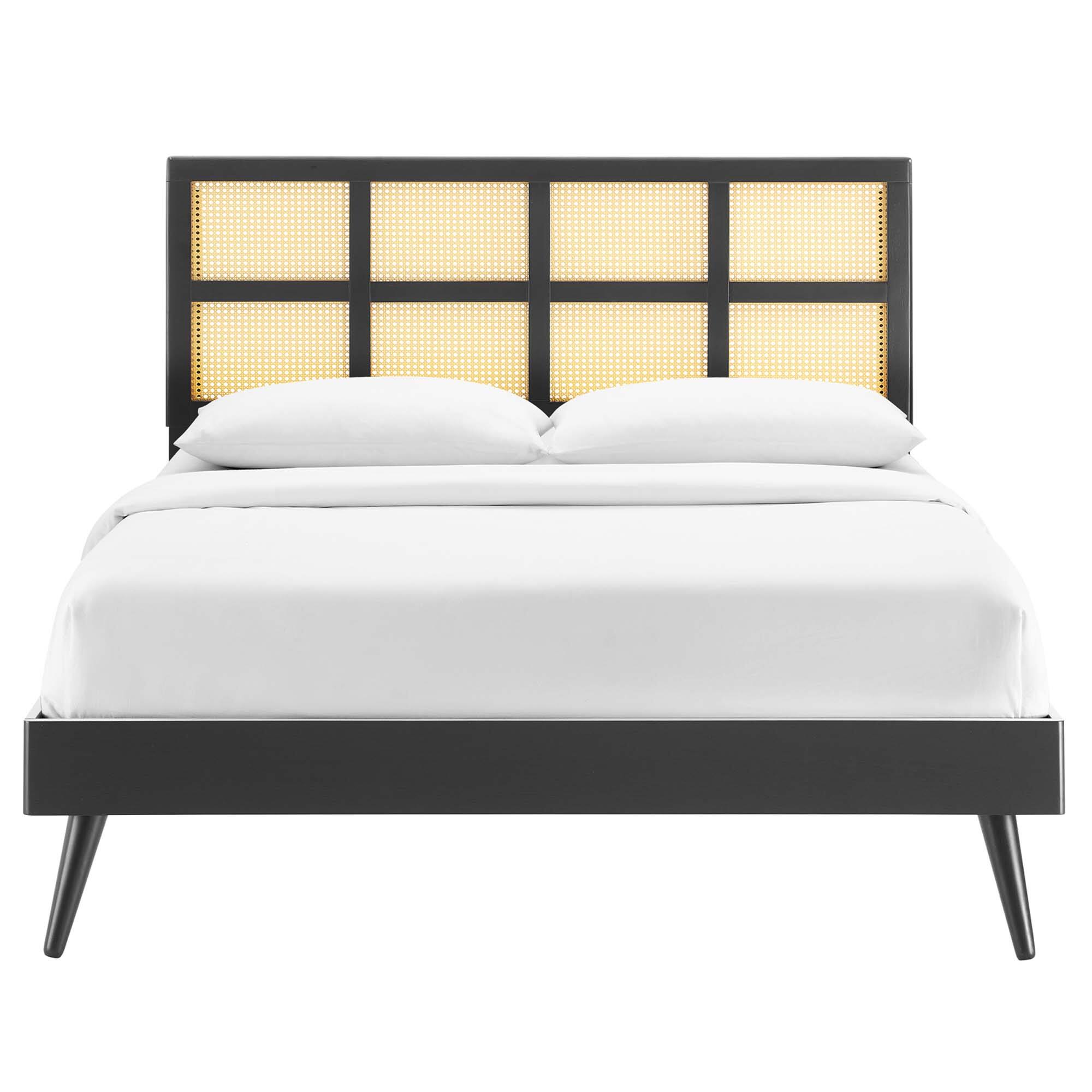 Alt View 2. Modway - Resort Performance Velvet Arched Round Twin Platform Bed - White.
