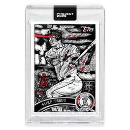 Topps - PROJECT 2020 Card 121 - 2011 Mike Trout by JK5 - Black