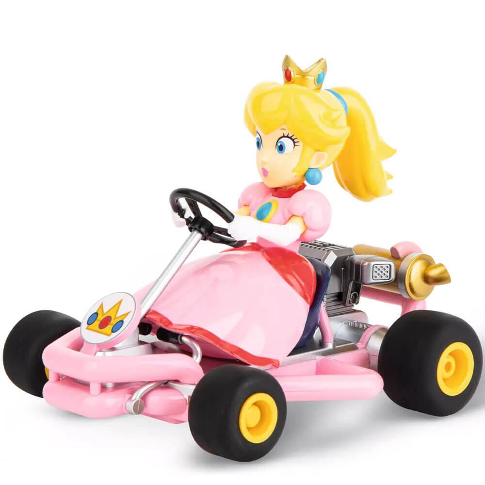 Alt View 1. Carrera - Carrera 370200986P 2.4 GHz Mario Kart Pipe Kart RC Car - Peach - Black.