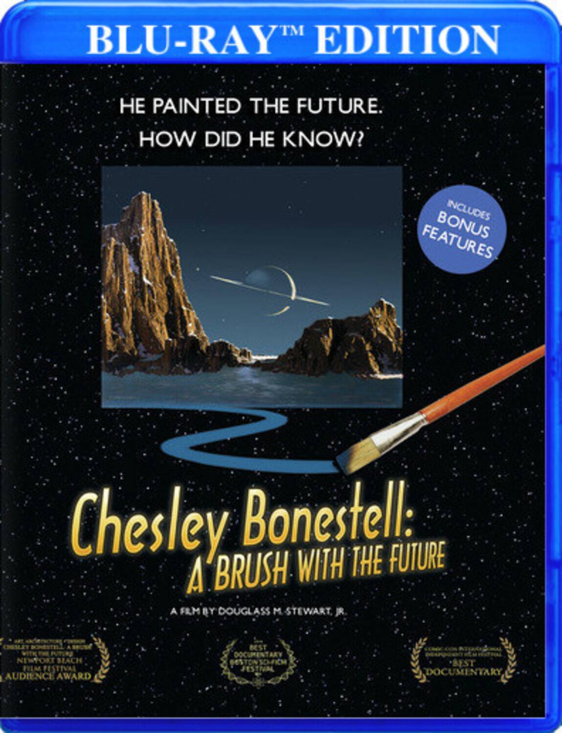 Front. Chesley Bonestell: A Brush With The Future   - BLU-RAY.