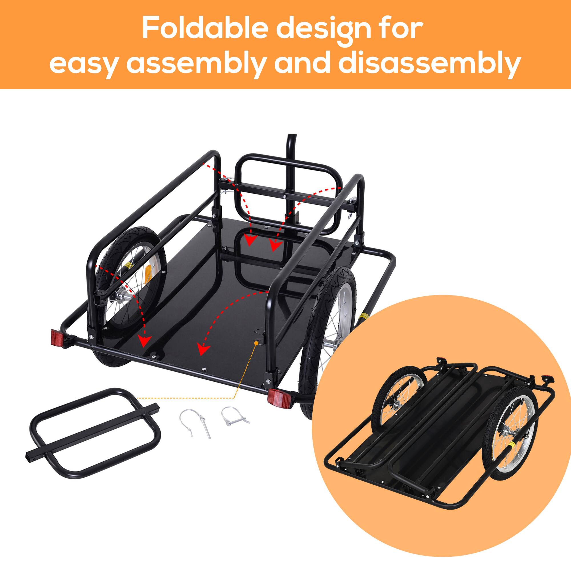 Foldable design for easy assembly and disassembly.