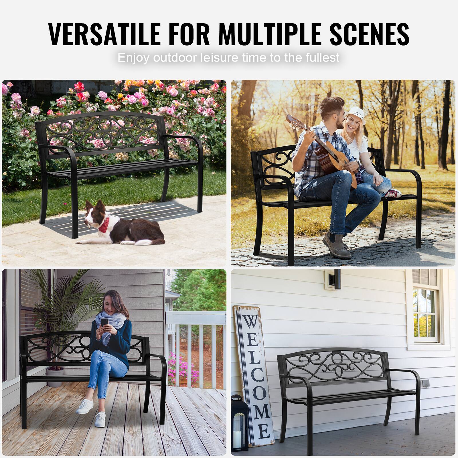 VERSATILE FOR MULTIPLE SCENES Enjoy outdoor leisure time to the fullest WELCOME