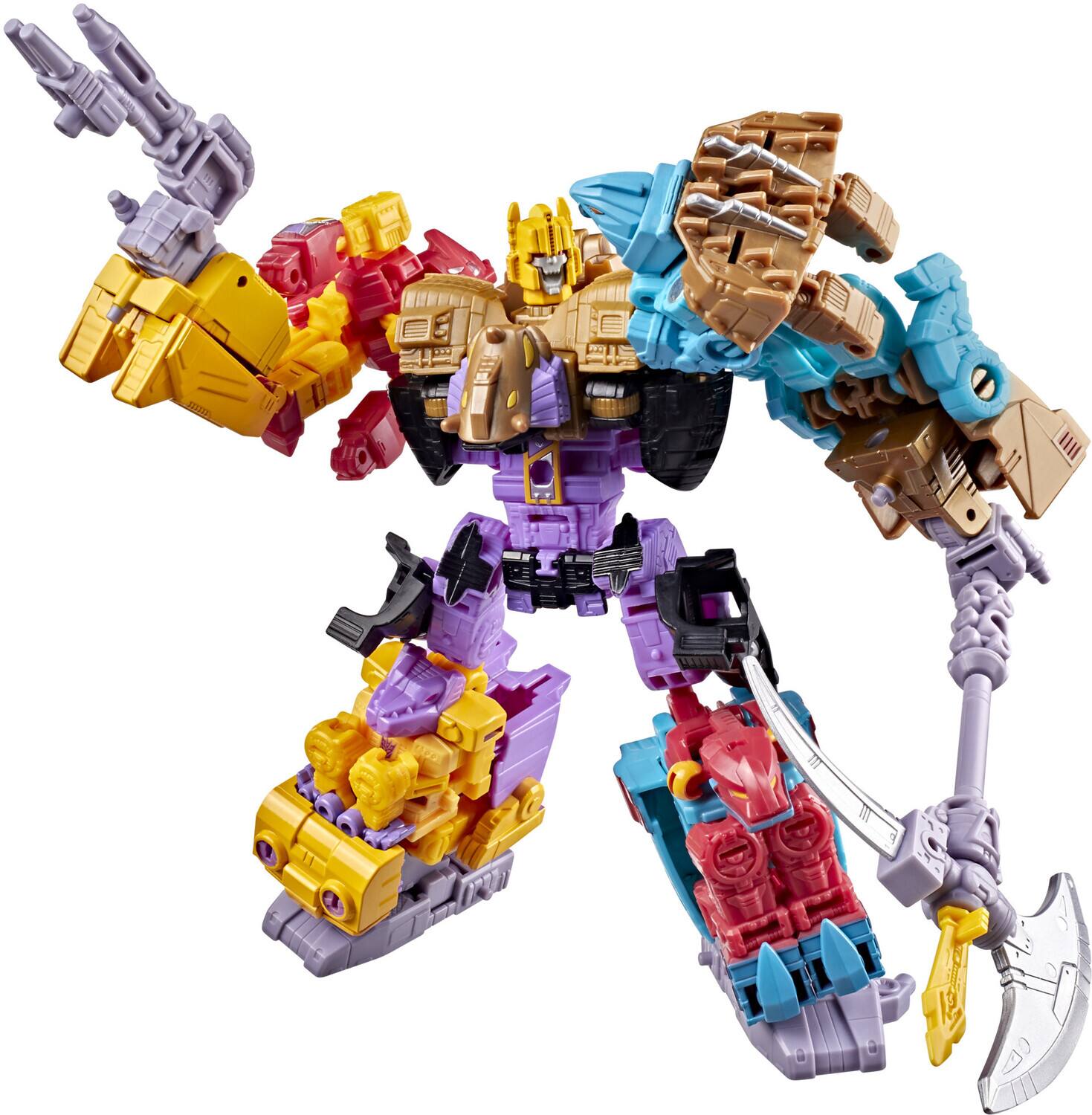 Alt View 1. Hasbro - Transformers - Age of the Primes - Decepticon Monstructor Combiner Action Figure Set   - COLLECTIBLES - Multicolor.