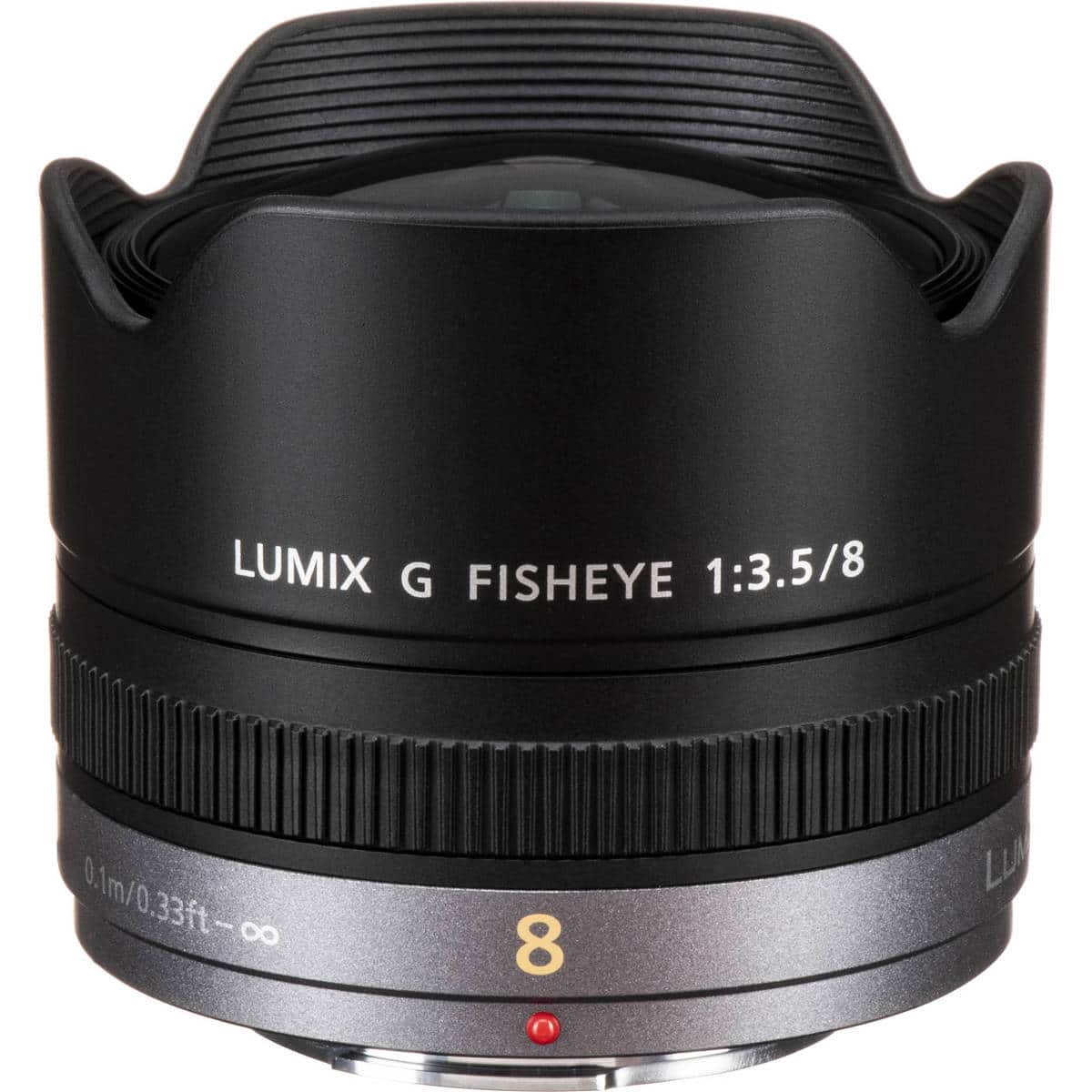Bundle - Panasonic - LUMIX G Fisheye 8mm f/3.5 Lens for Micro Four Thirds - Open Box price history on PriceWatchPro