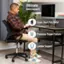 Ultimate Back Support Lower Back Pain Relief Promotes Proper Posture Lumbar Support