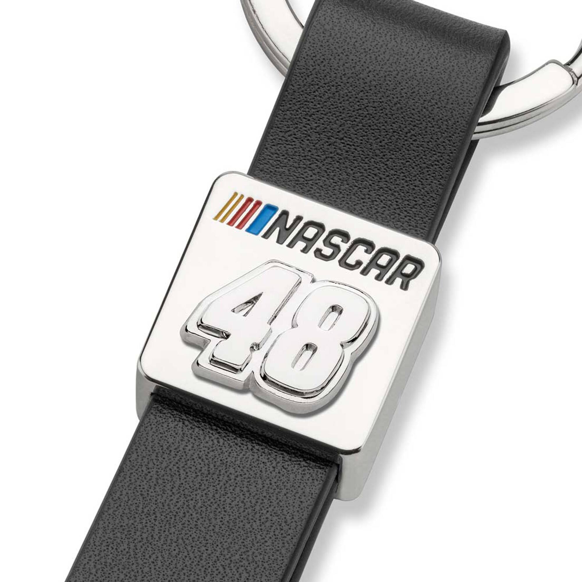 Alt View 1. M. LaHart & Company - Alex Bowman Leather Rivet Key Ring - Multicolor.