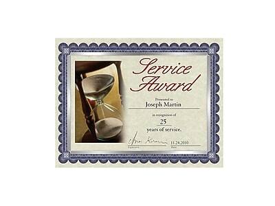 Service Award

Presented to  
Joseph Martin  
in recognition of  
25 years of service.

[Signature]  
11.24.2010