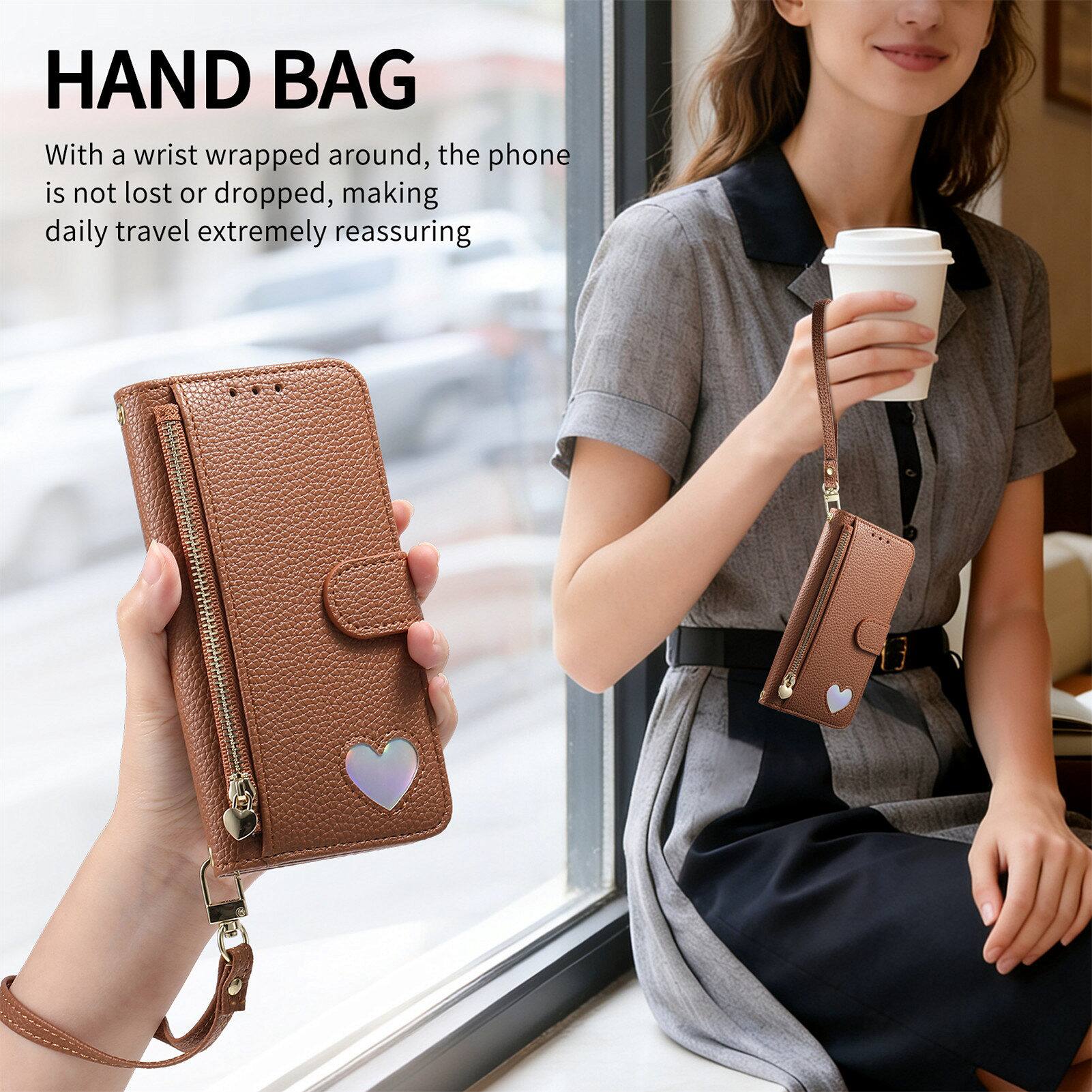 HAND BAG

With a wrist wrapped around, the phone is not lost or dropped, making daily travel extremely reassuring