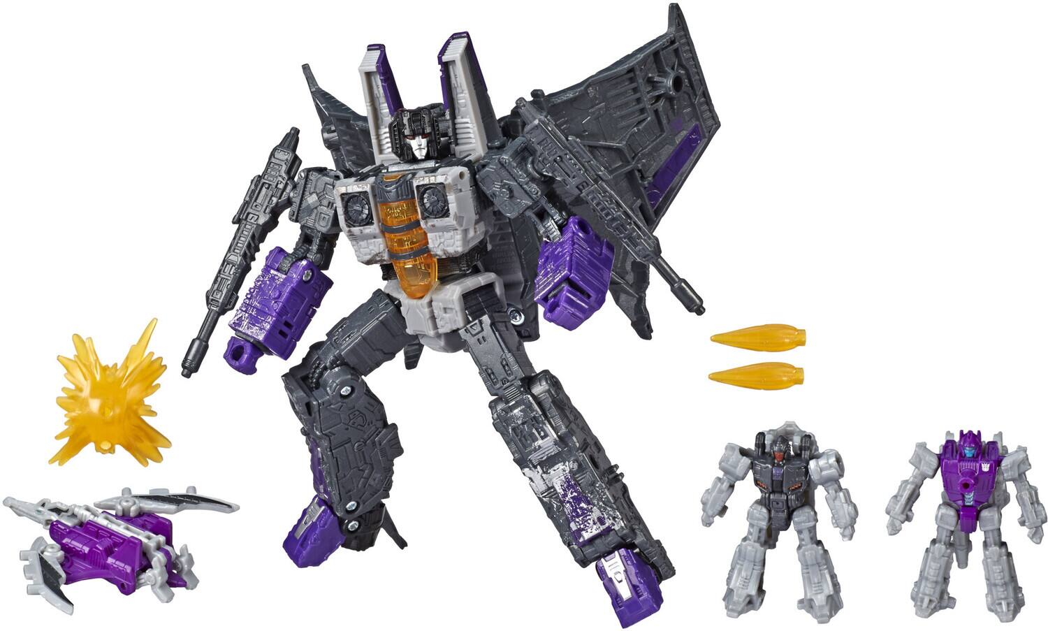 Alt View 1. Hasbro - Hasbro Collectibles - Transformers Toys Generations War for Cybertron Voyager WFC-S27 Decepticon - COLLECTIBLES - Multicolor.