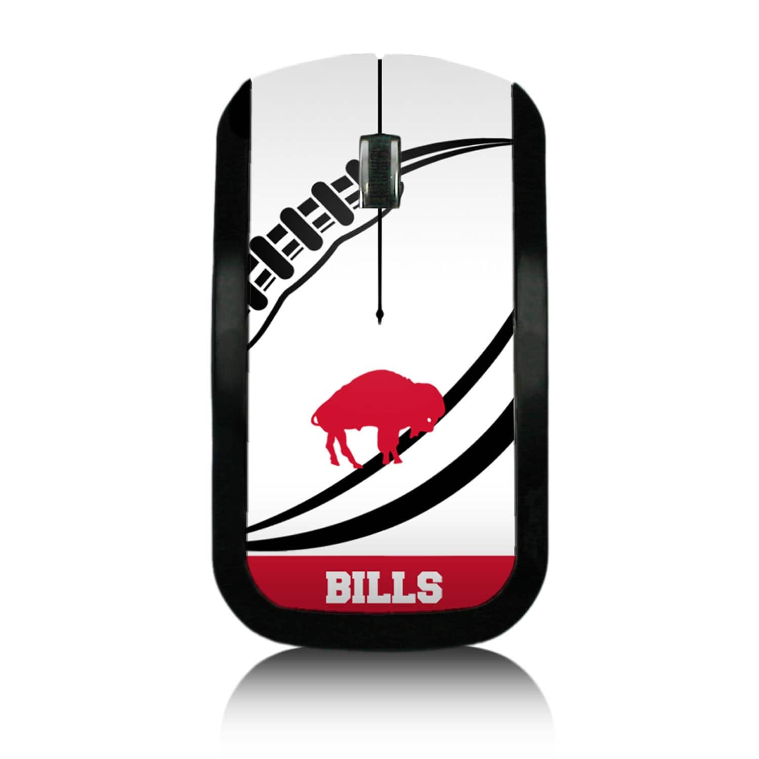 Keyscaper - Buffalo Bills Passtime Design Wireless Mouse - Wireless - Multicolor