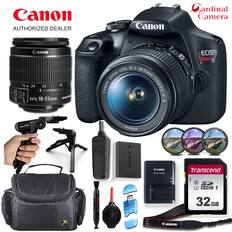 Canon AUTHORIZED DEALER
Canon Cardinal Camera
FAUES FOFP STABILIZER
Canon 18-55mm EF-S 18-55mm CANON 1:3.5-5.6 IS II
EOS REBEL T7
58mm
Canon Transcend 32GB