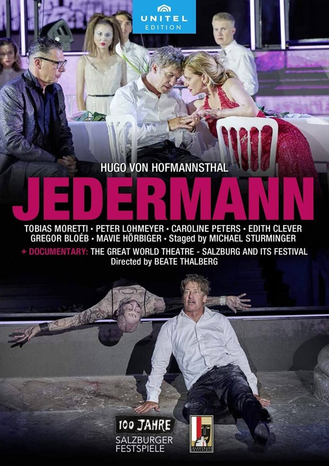 Front. Peters Clever Bloeb Sturminger Lohmeyer Moretti - Jedermann   - DVD.