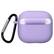 Back. Vena - For Apple Airpods 4 Case Cover, Airpods Case 4 Silicone Case 4th Generation Supports Wireless Charging, Purple - Purple.