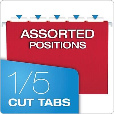 ASSORTED POSITIONS  
1/5 CUT TABS