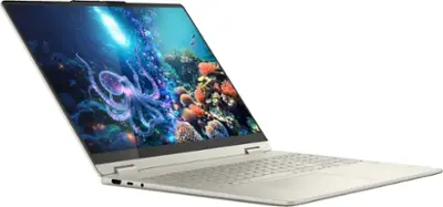 Lenovo - Yoga 7 2-in-1 - Copilot+ PC - 16" 2K LCD Touchscreen Laptop  - AMD Ryzen AI 5 340 - 16GB Memory - 512GB SSD - Seashell