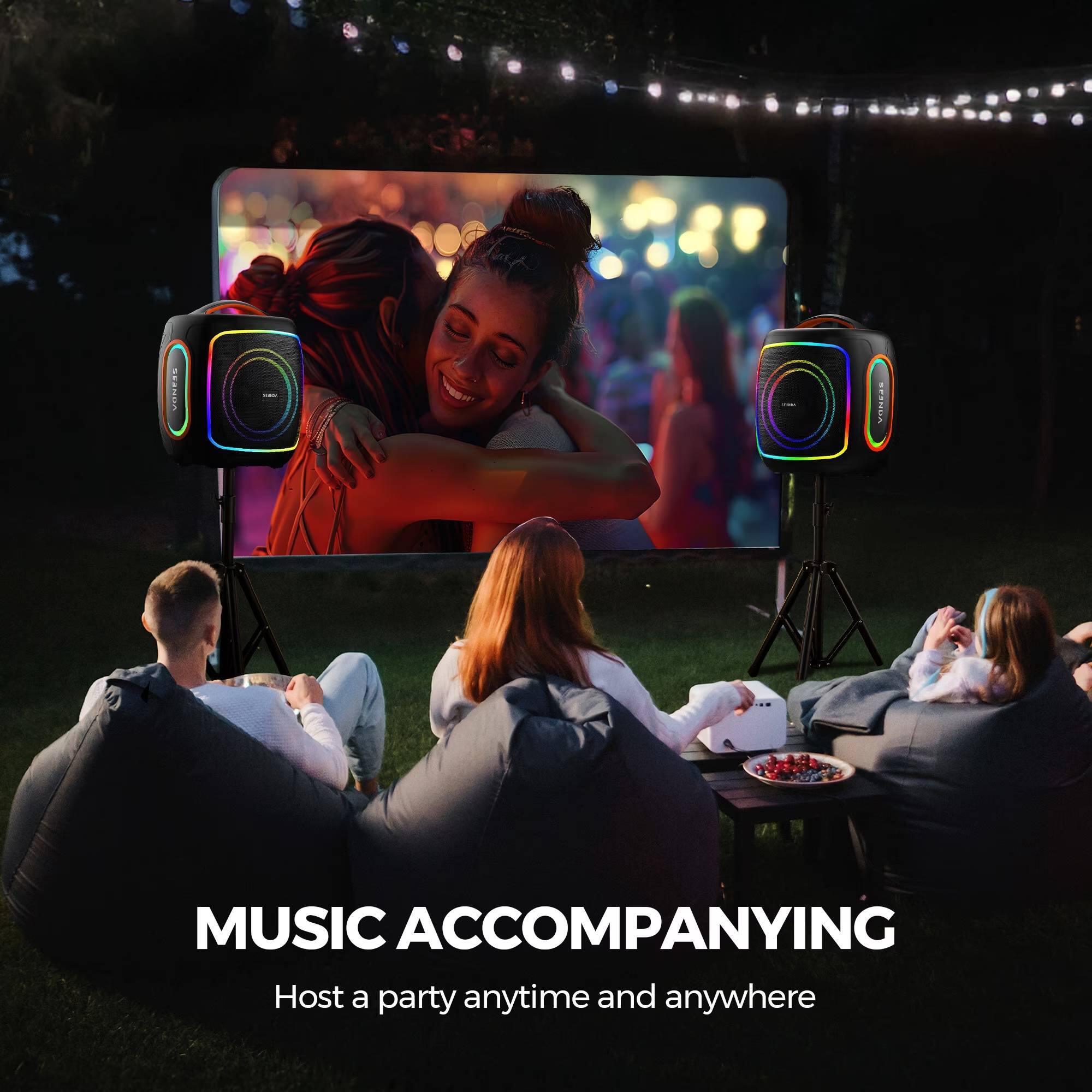 VONESS  
SEANDA  
MUSIC ACCOMPANYING  
Host a party anytime and anywhere
