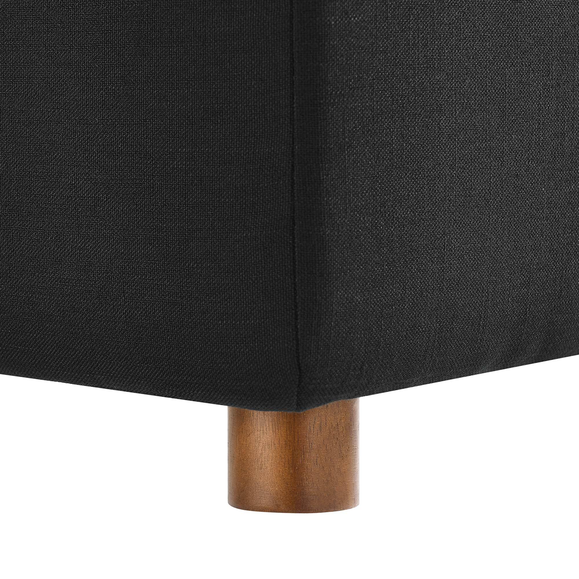 Alt View 4. Modway - Commix Down Filled Overstuffed Ottoman by Modway - EEI-3318-BLK.