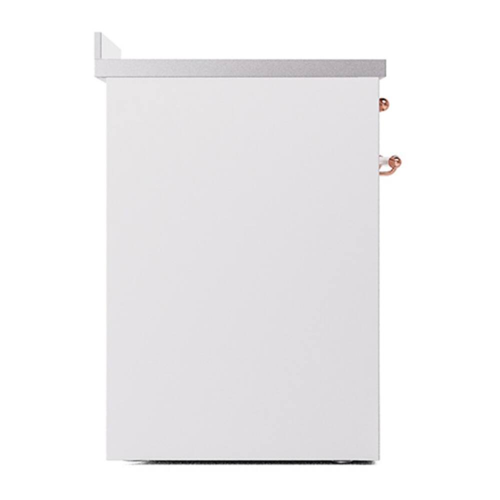Alt View 9. ILVE - ILVE Nostalgie II 30 inch Induction Range with 4 Induction Elements (White) - White.