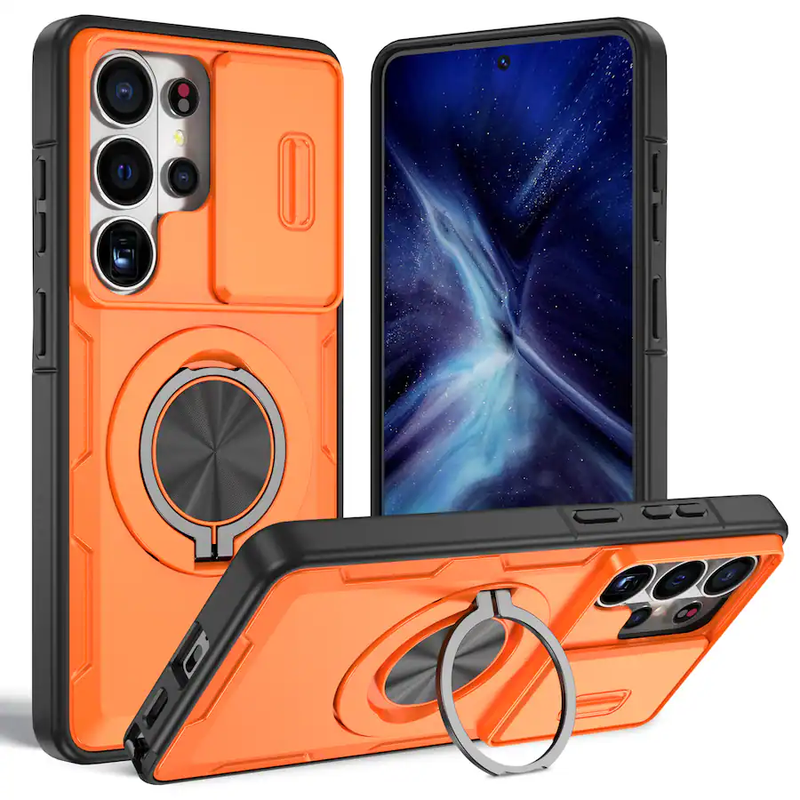 Window Stand Model Dteck Rugged Magnetic Case for Samsung Galaxy S26 Ultra, Shockproof 360 ...