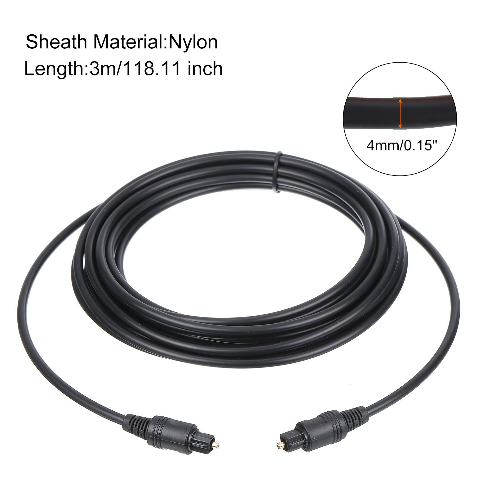 Sheath Material: Nylon  
Length: 3m/118.11 inch  
4mm/0.15"