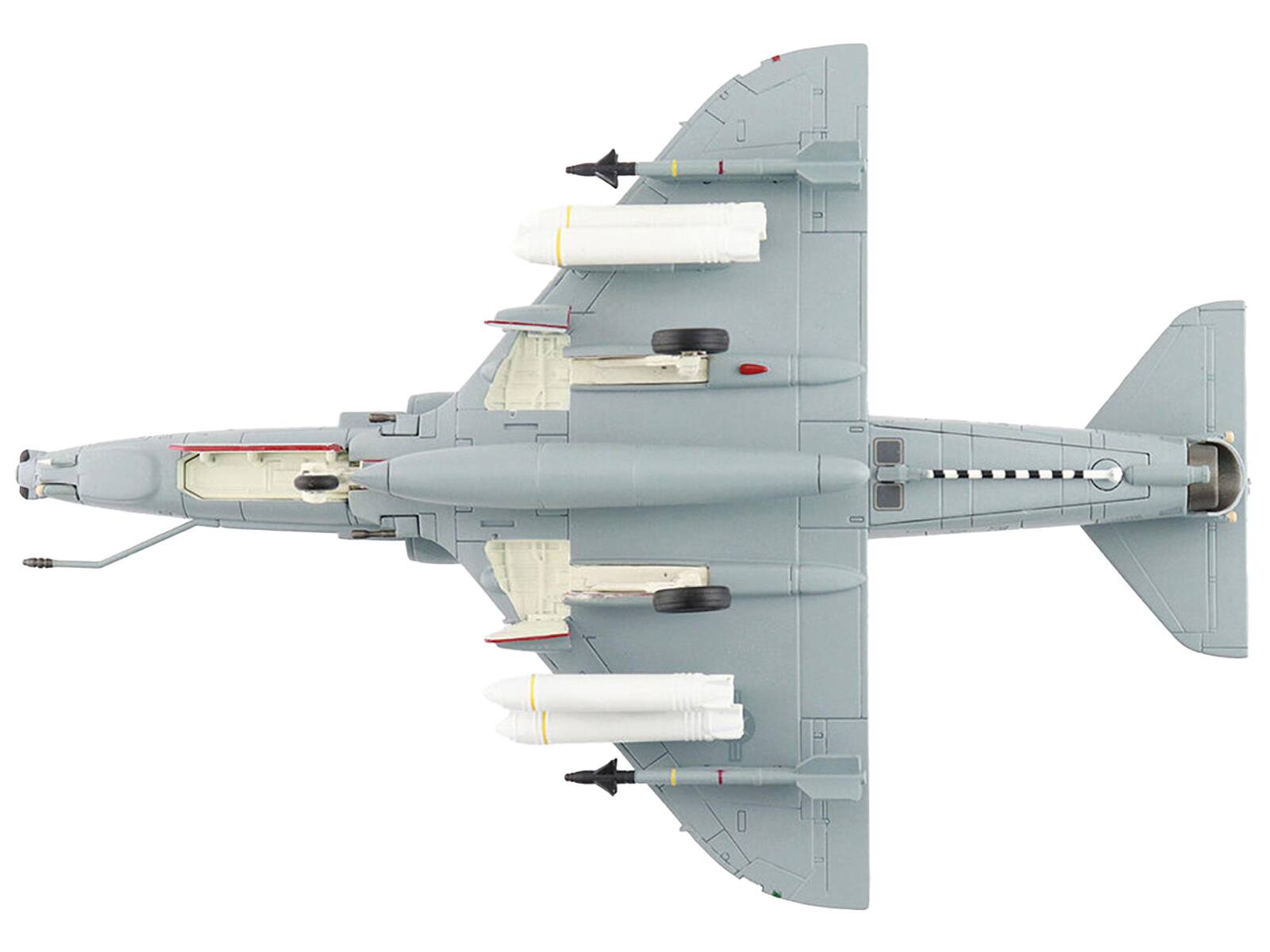 Alt View 1. Hobby Master - Douglas A-4M Skyhawk Aircraft "VMA-131 Diamondbacks" (1993) United States Marines "Air Power Series" 1/72 - Grey.