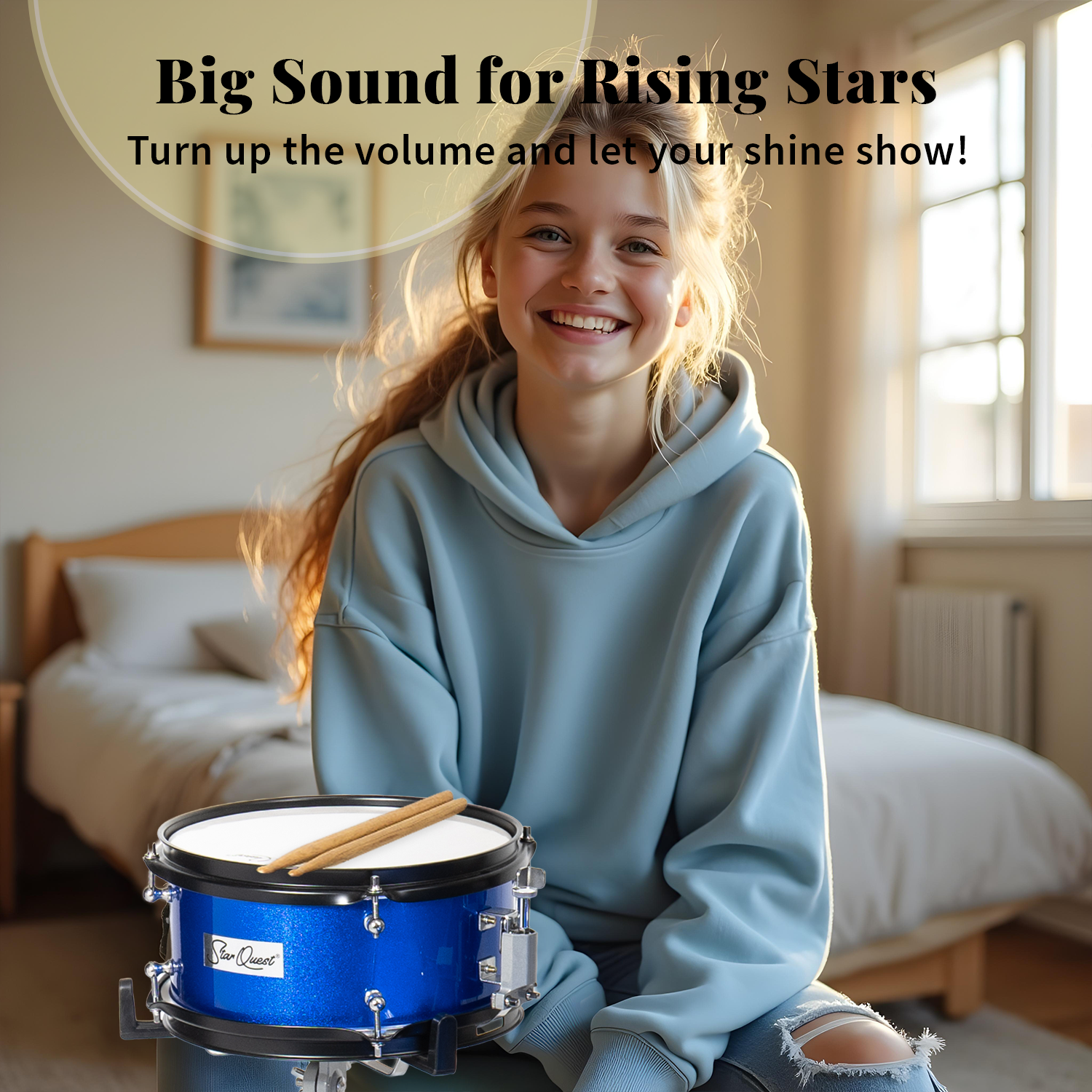 Big Sound for Rising Stars  
Turn up the volume and let your shine show!