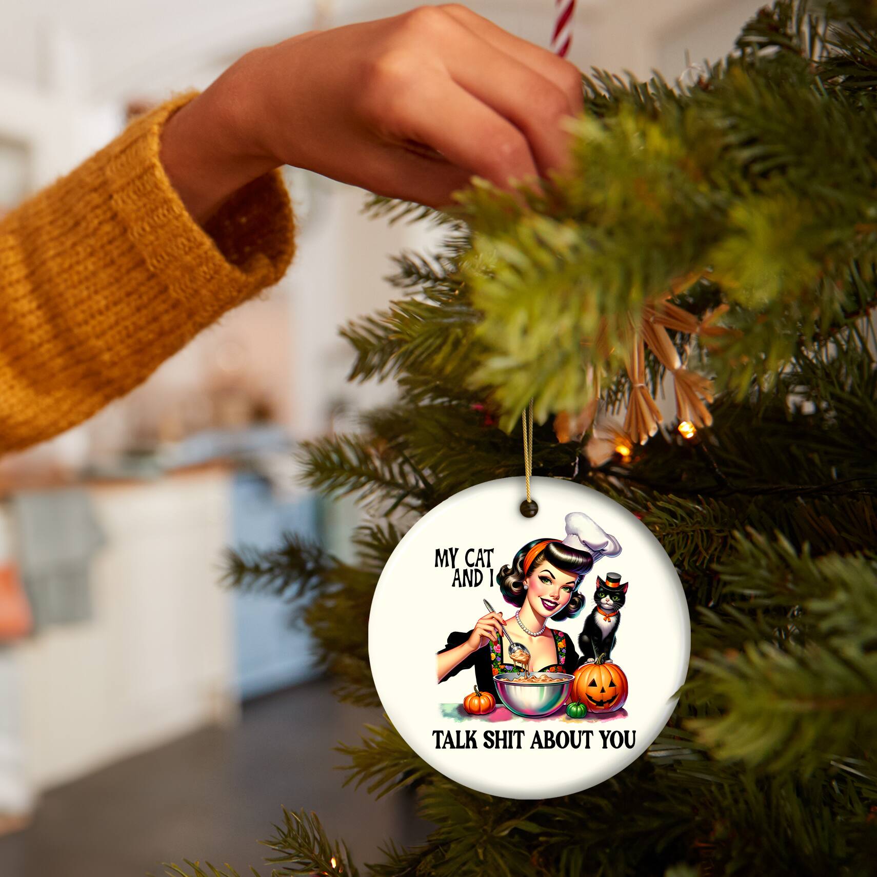 MY CAT AND I  
TALK SHIT ABOUT YOU