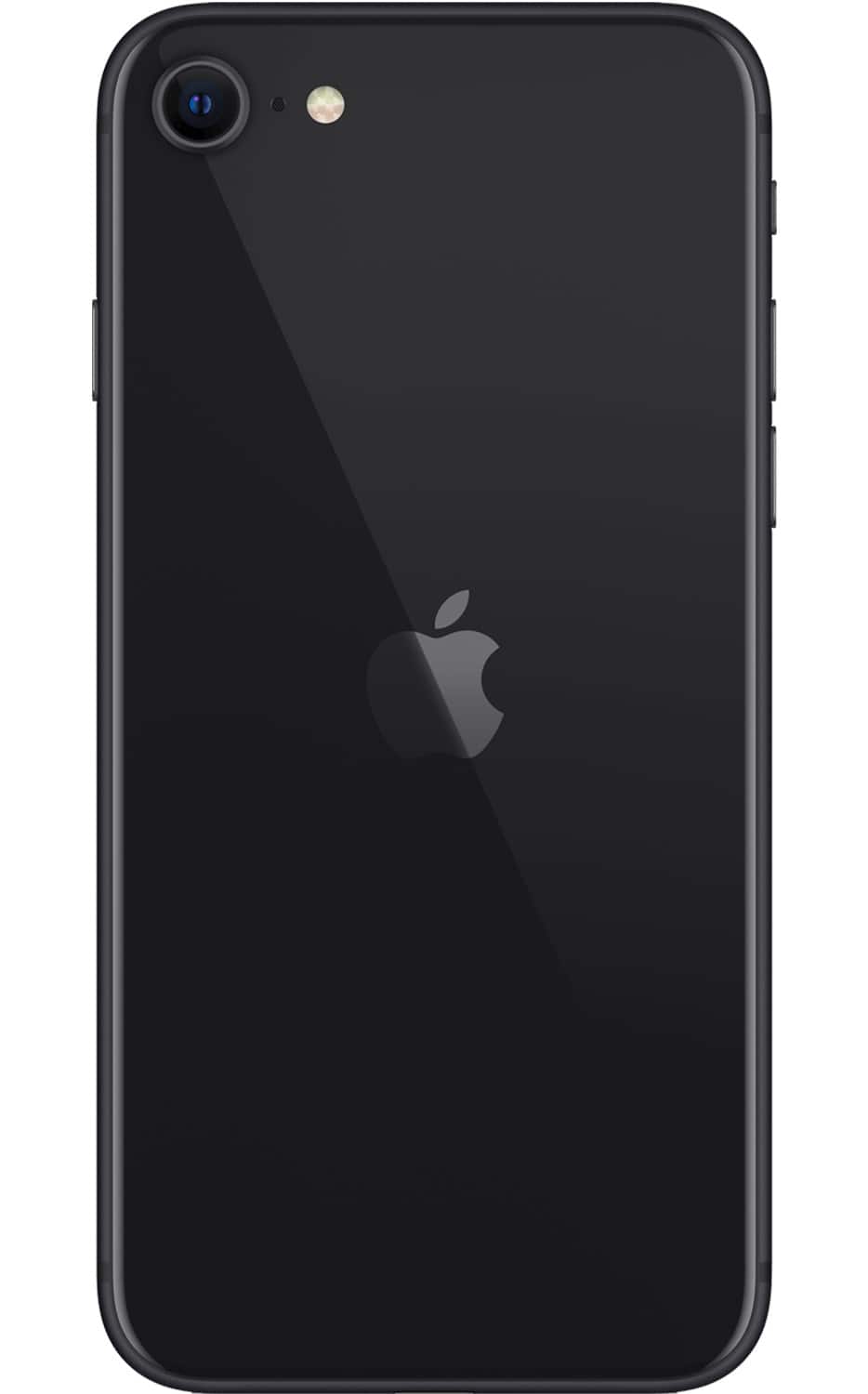 Alt View 2. Apple - Pre-Owned Good iPhone SE (2020) 128GB (Unlocked) - Black.