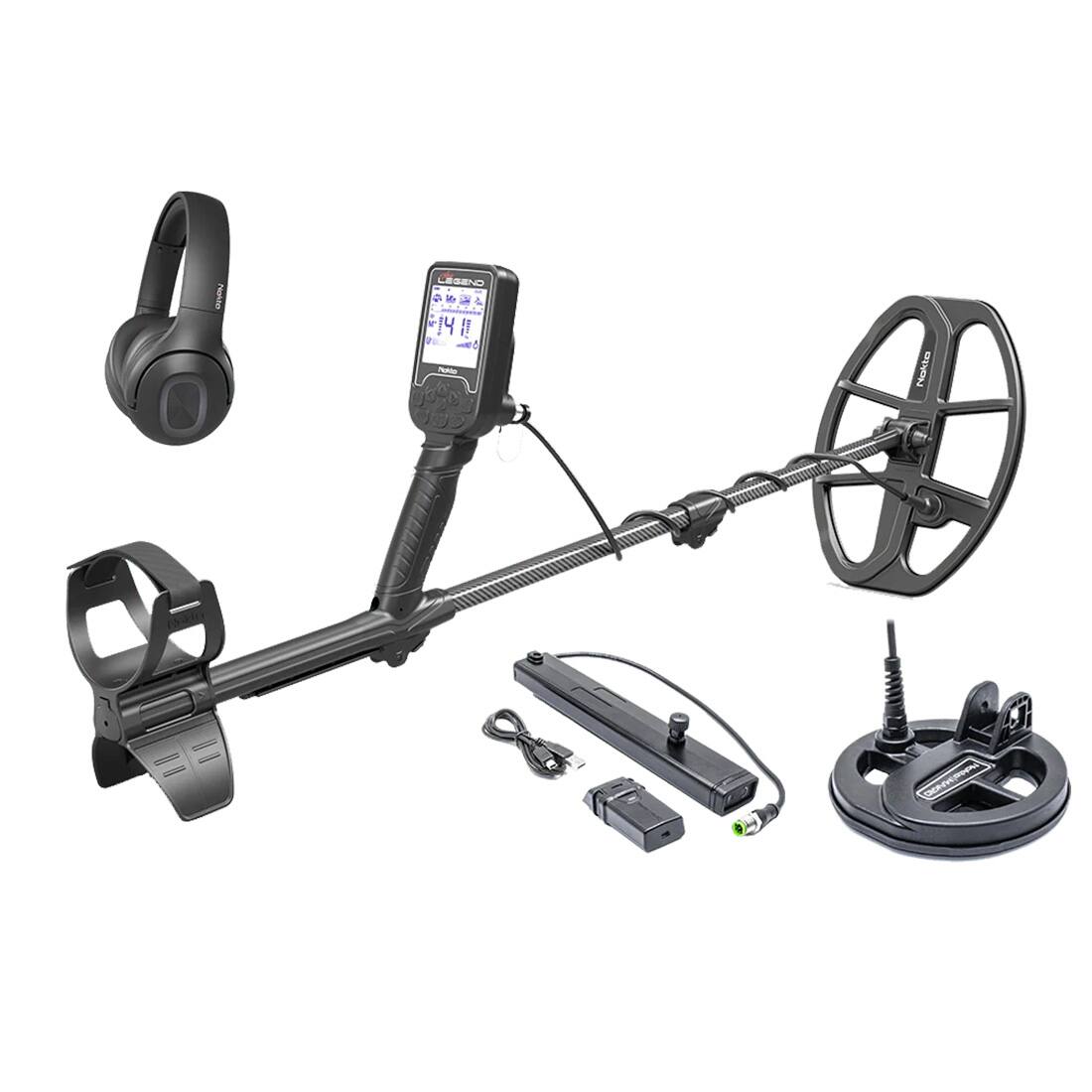 Nokta - Legend Pro pack Metal Detector - Two Coils + External Battery