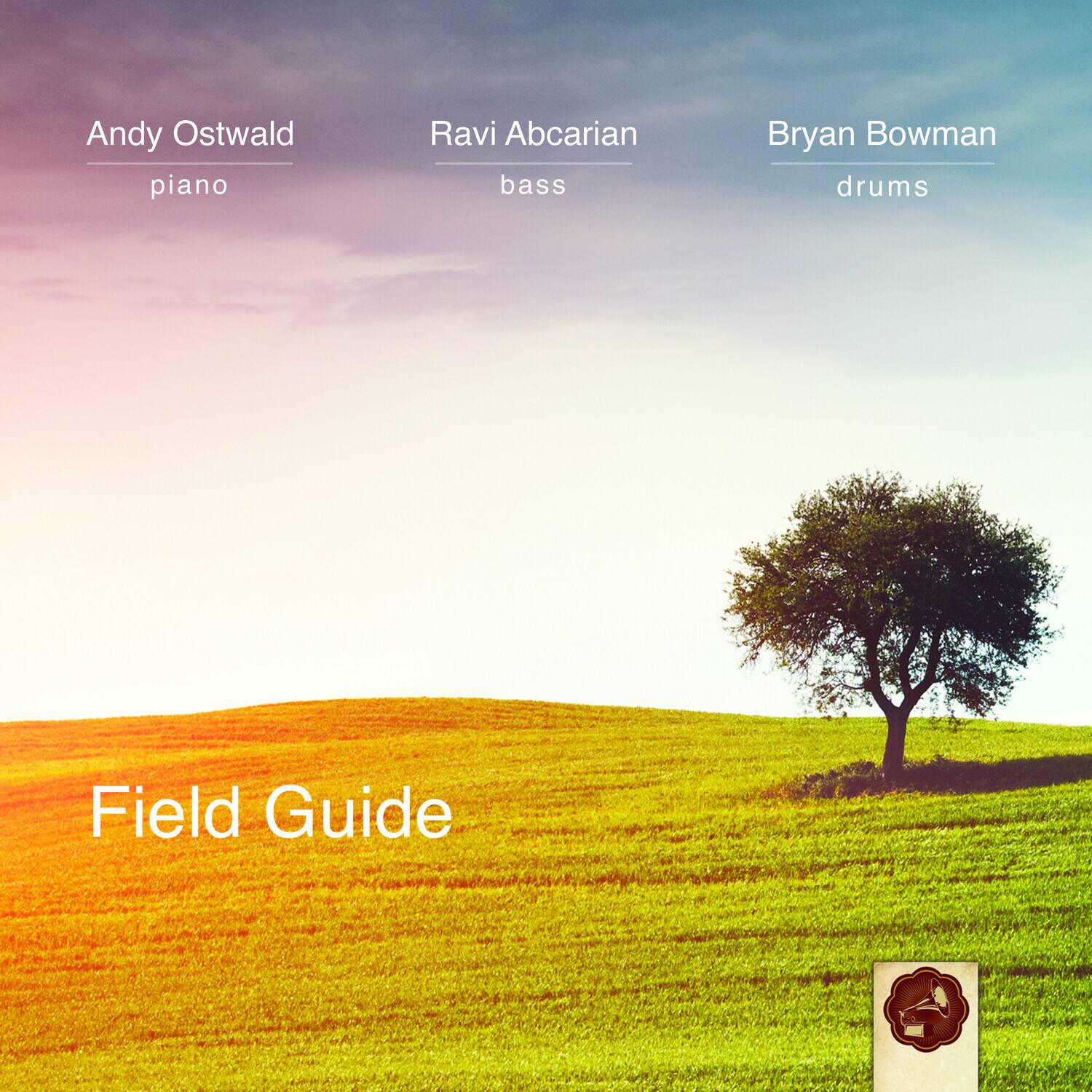 Andy Ostwald  
piano  

Ravi Abcarian  
bass  

Bryan Bowman  
drums  

Field Guide