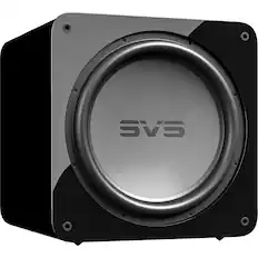 Angle. SVS - SB17-Ultra R|Evolution 17" Powered Subwoofer - Piano Gloss Black.