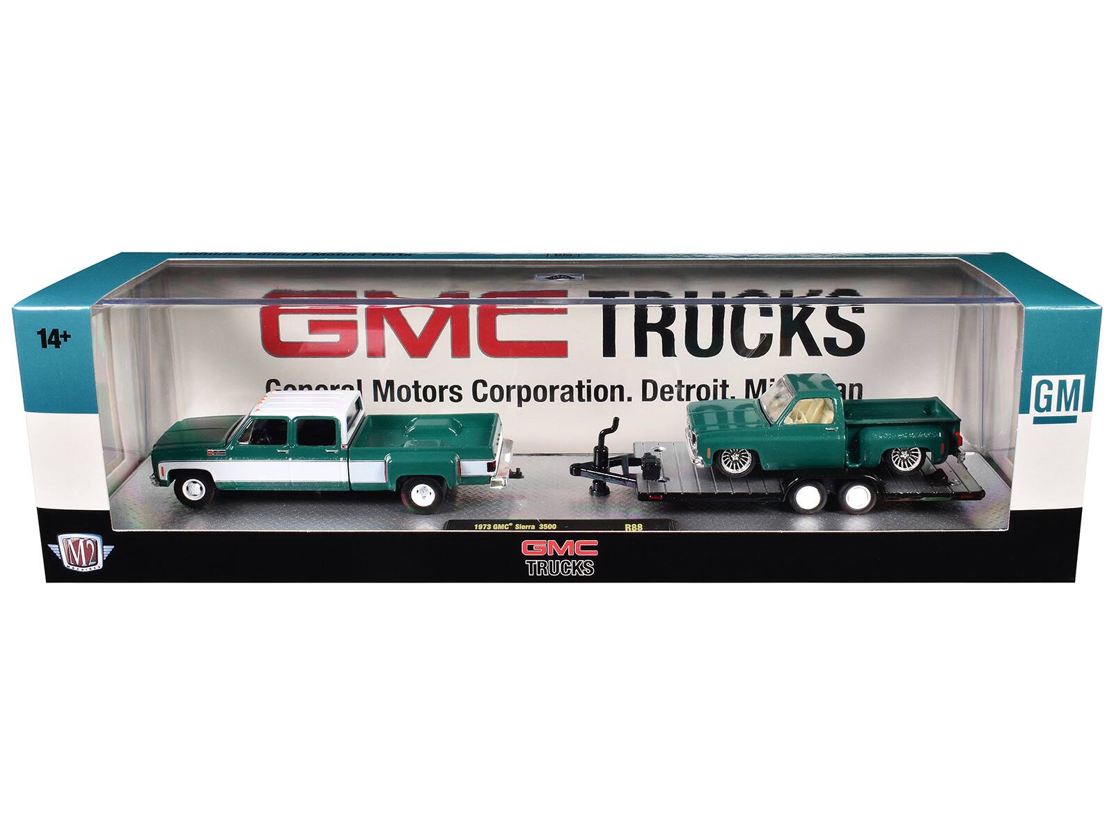 14+ GMC TRUCKS General Motors Corporation. Detroit. M an GM M2 TE 1973 SMC" Sierra 000 188 GMC TRUCKS