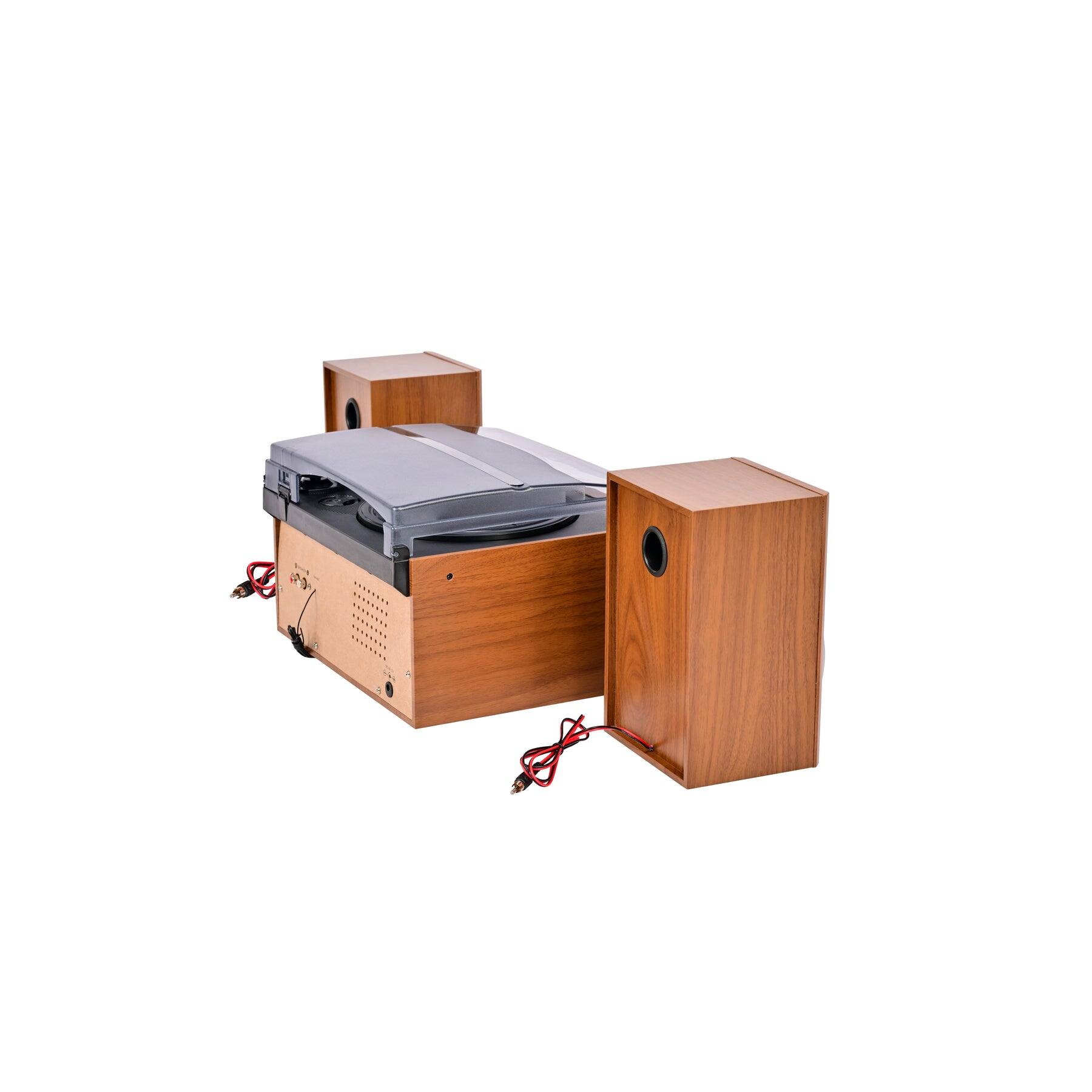 Back. Victor - Wells 8-in-One Turntable Music Center with AudioStream™.