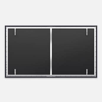 Valerion 100 inch Fixed Frame Projector Screen, 1.3dB Gain, 4K/8K Valerion 100 inch Fixed Frame Projector Screen, 1.3dB Gain, 4K/8K