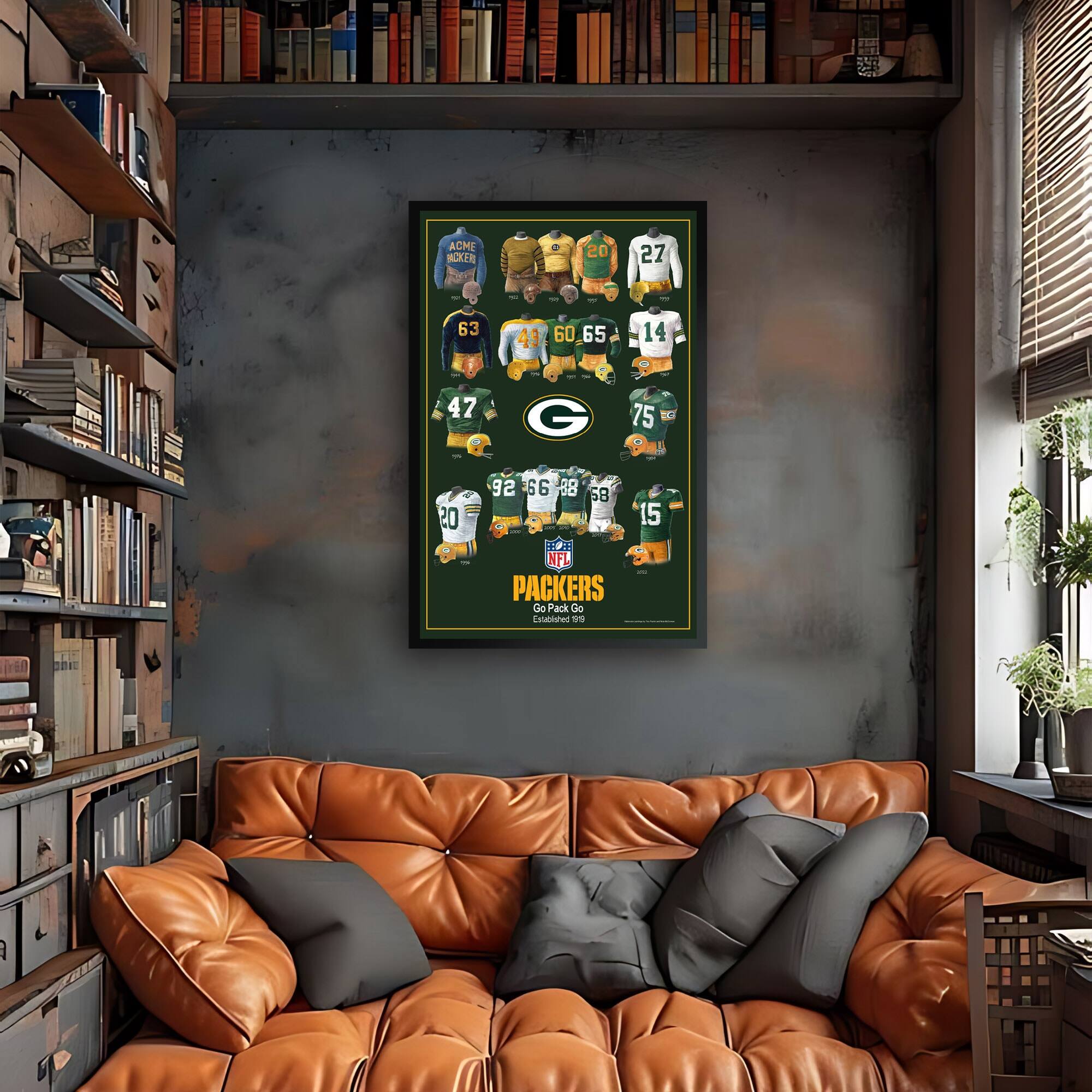 ACME SOCKER  
60.65 14  
47  
75 DC  
20 92 66 18 58  

NFL PACKERS  
Go Pack Go  
Established 1919  

PACKERS  
Go Pack Go  
Established 1919