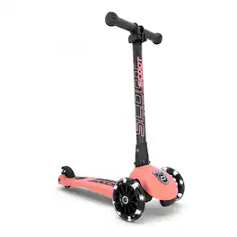 Scoot & Ride - Stand-up Push Scooter for Children Ages 3-6, Highwaykick 3 - Peach