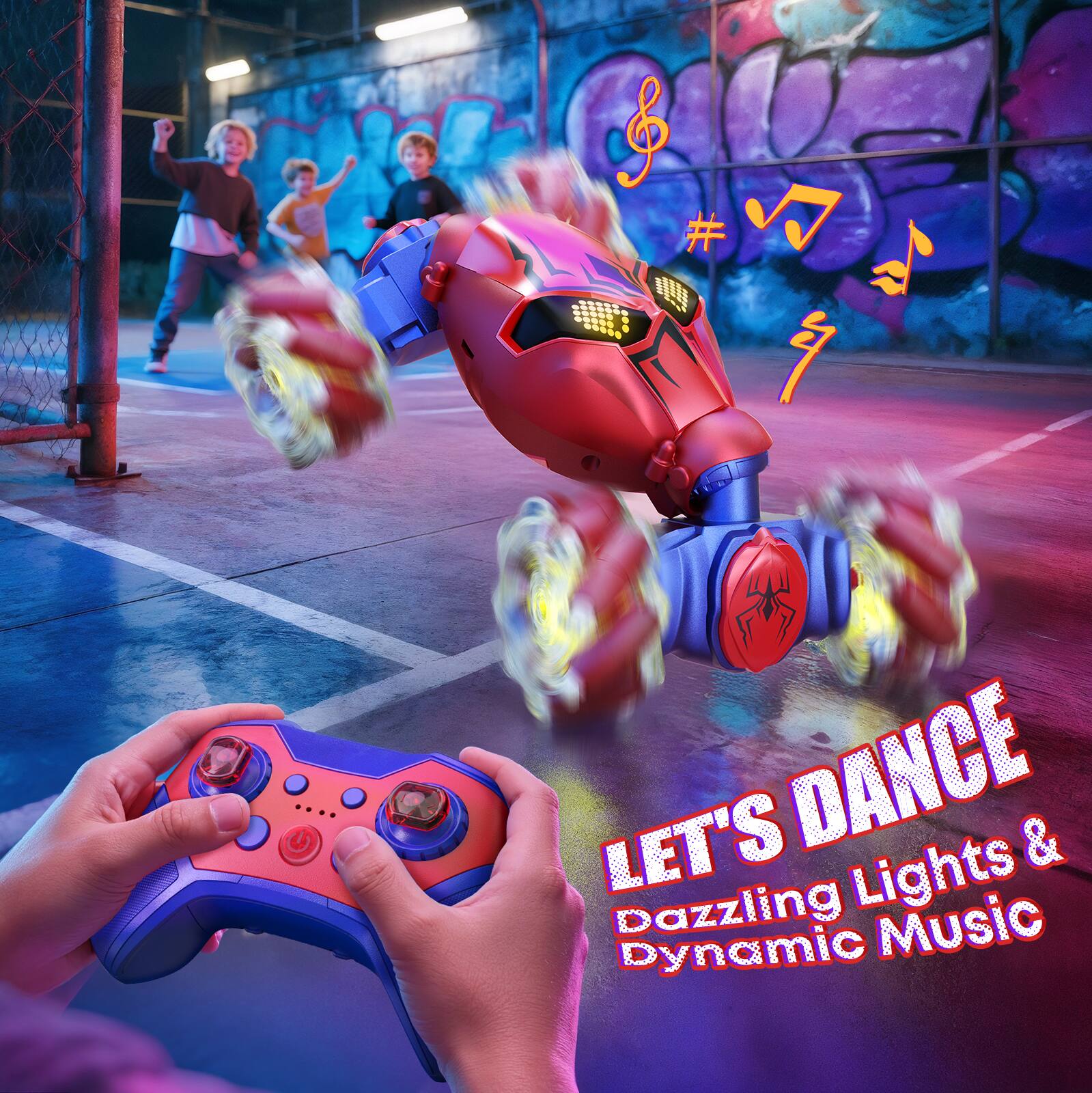 LET'S DANCE  
Dazzling Lights & Dynamic Music