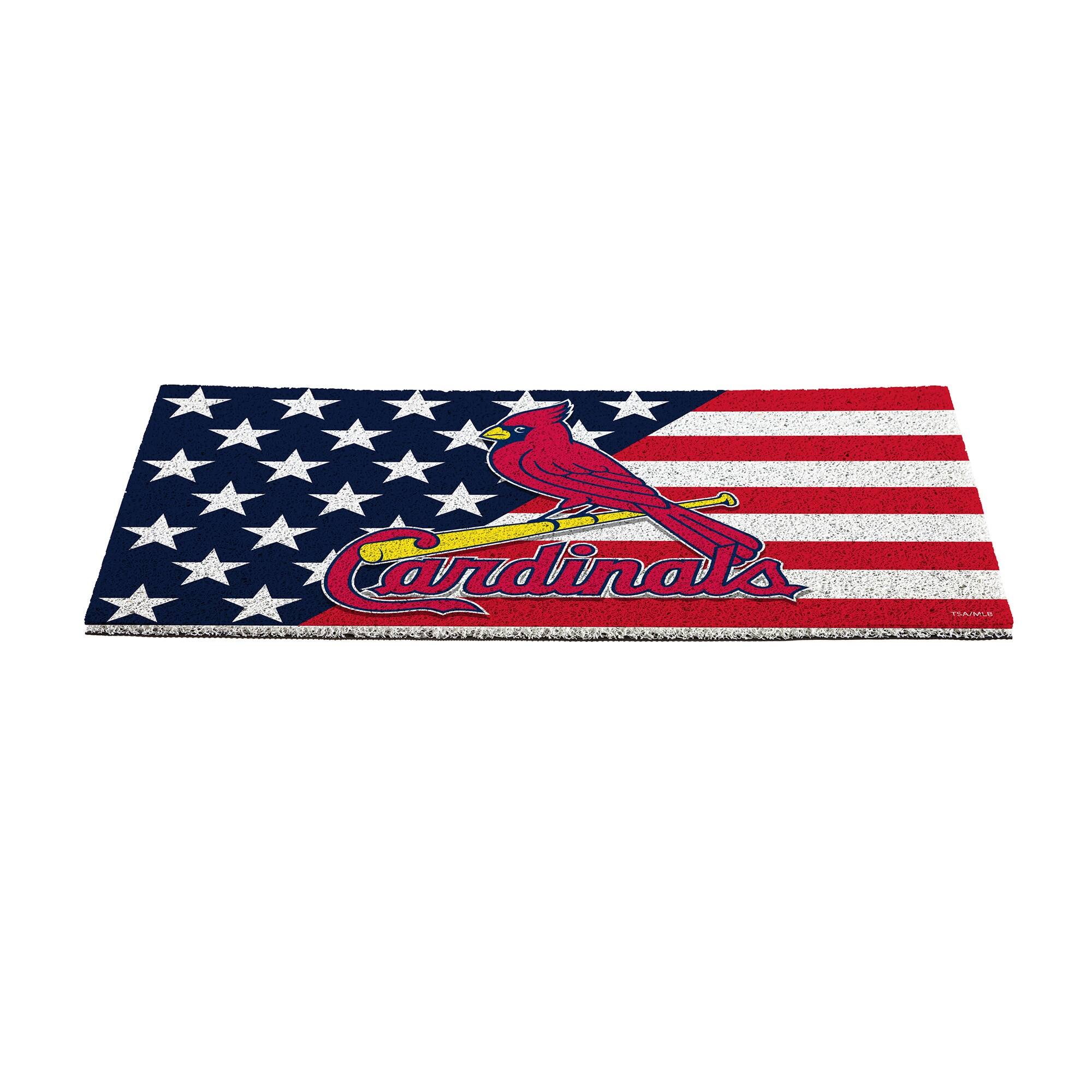 Alt View 2. Evergreen Enterprises - 16" x 28" Stars & Stripes Patriotic Turf Mat - Multicolor.
