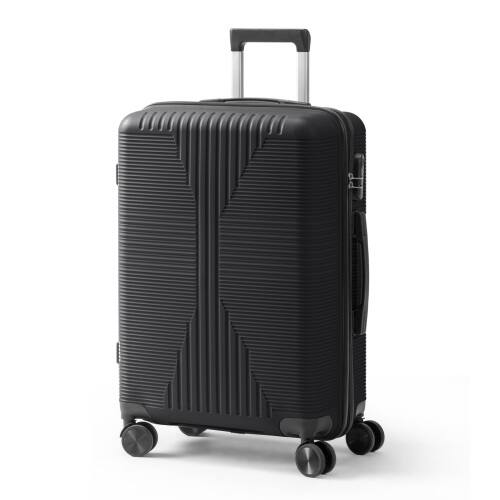 Alt View 1. Winado - 24" Hardshell Carry On Luggage with Spinner Wheels Lightweight PP Hardside Small Suitcase with Built-in Lock - Black.