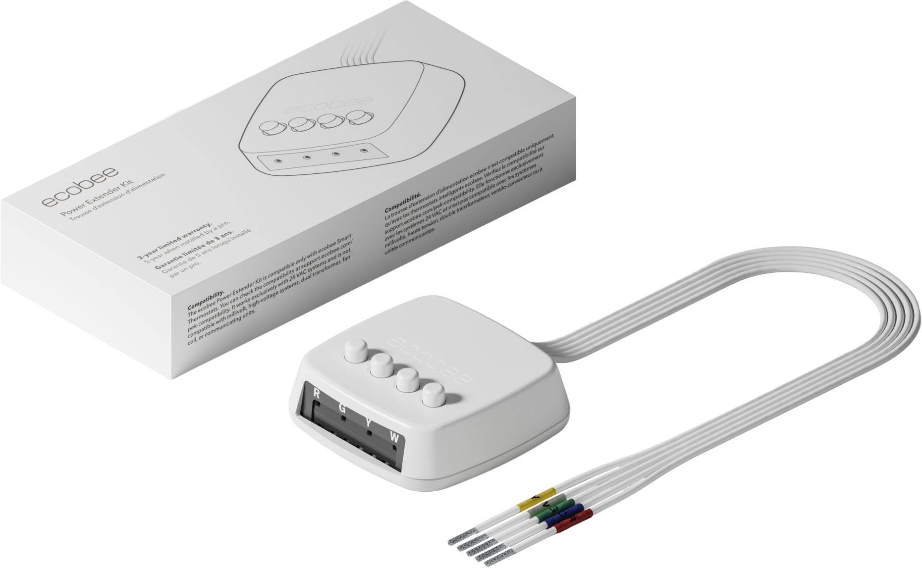 ecobee uniquement WORKE & compatibilité. Verifiez systèmes DE a ecobee fonctionne. Your ecobee Kit d'alimentation d'alimentation ecobee. Ele evec Extender d'extension incellingents.com compatible Compatibilité. iner, transformateur, Power er " Trousse ca MOLKERF les 24 VAC double pro. qu'avec systèmes. palamos installed warranty. 3 ans. installe Smart avec ins communicantes. haute limited de ecobee com/ milkapply. 3-year when limite de with M fam not units S-year Garantie only support.  compatible 1% VAC systems transformec PARK compatibility  24 dual Kit with Extender check the systems, Compatibility. Power can works high-voltage ecobee You Thermostats. The millivolt, onlite. with compatible or communicating coll eoobee  GT